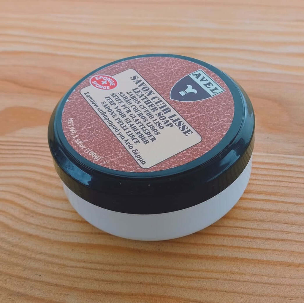 Savon régénérant et nettoyant pour cuir lisse - Avel