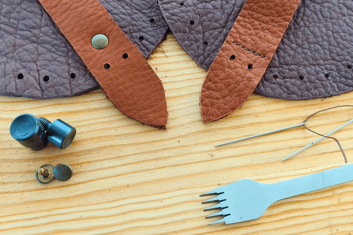 Video tutoriel bourse en cuir